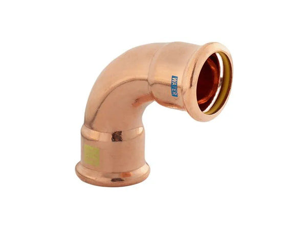 Aquagas 22mm 90° Elbow M-Press