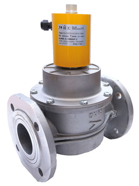 Albion 4" Flanged Gas Solenoid Valve 240v GSF100E2