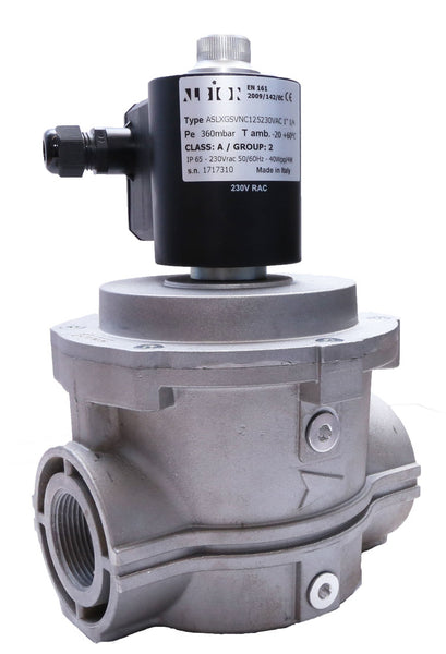 Albion 1.1/2" Gas Solenoid Valve 240v GSV40E2