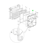 Intergas 086474 36kW & 40kW Large Front Plate Seal